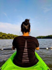 colourful kayaks